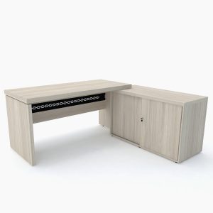 CONJUNTO MESA RETA ARMARIO BAIXO -Y629