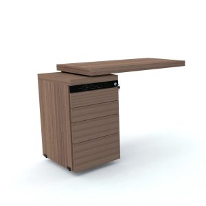 MESA COMPLEMENTO PÉ GAVETEIRO 4GAVETAS – Y632