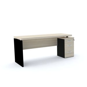 MESA PÉ GAVETEIRO 3 GAVETAS 151D